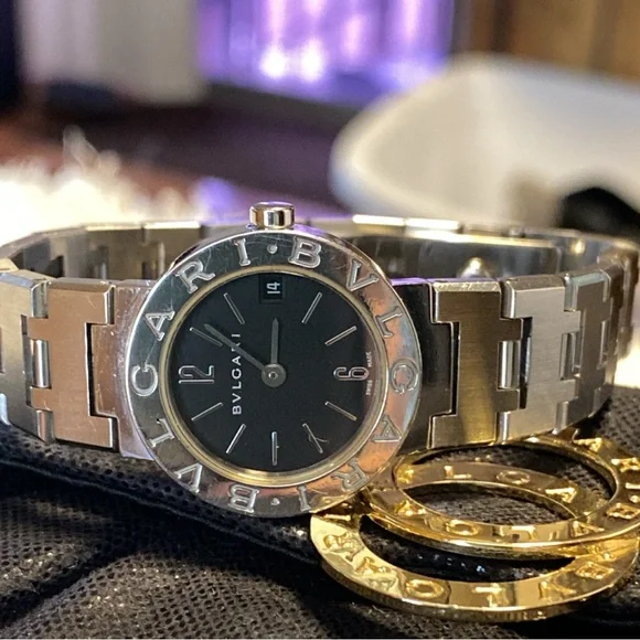 AUTHENTIC BVLGARI STAINLESS STELL WATCH BB23SS s-l400.jpg main image 3